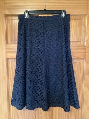 Ann Taylor Navy skirt size 4